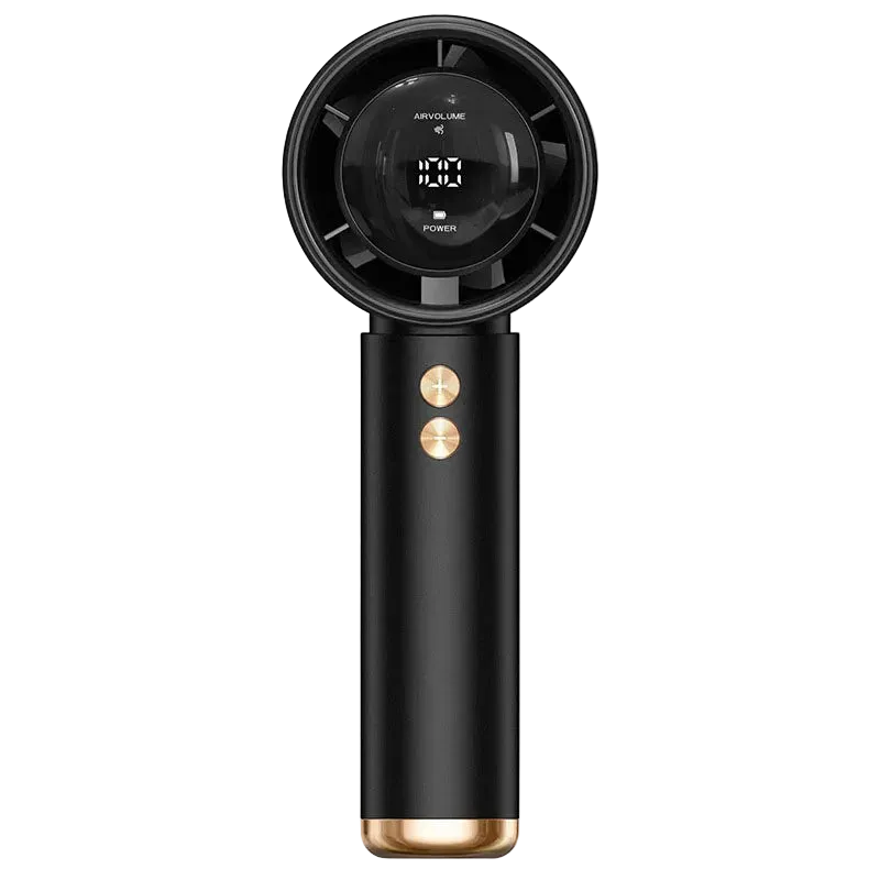Mini Ventilateur Portable Noir Rechargeable USB — REMIMOON | Silencieux & Design