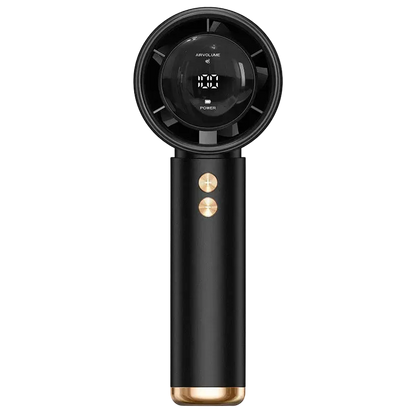 Mini Ventilateur Portable Noir Rechargeable USB — REMIMOON | Silencieux & Design