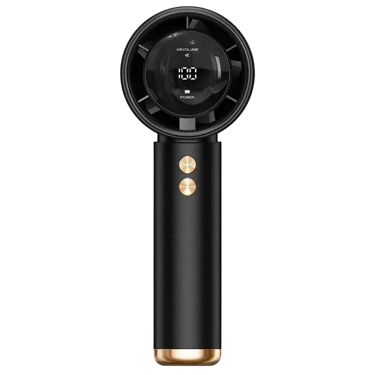 Mini Ventilateur Portable Noir Rechargeable USB — REMIMOON | Silencieux & Design