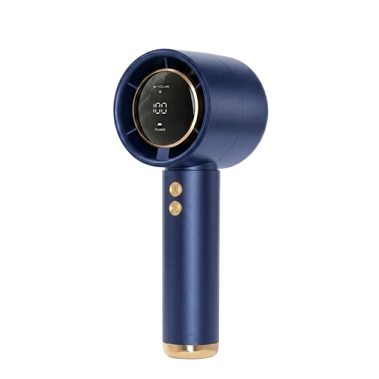 Mini Ventilateur Portable Bleu Rechargeable USB — REMIMOON | Silencieux & Design