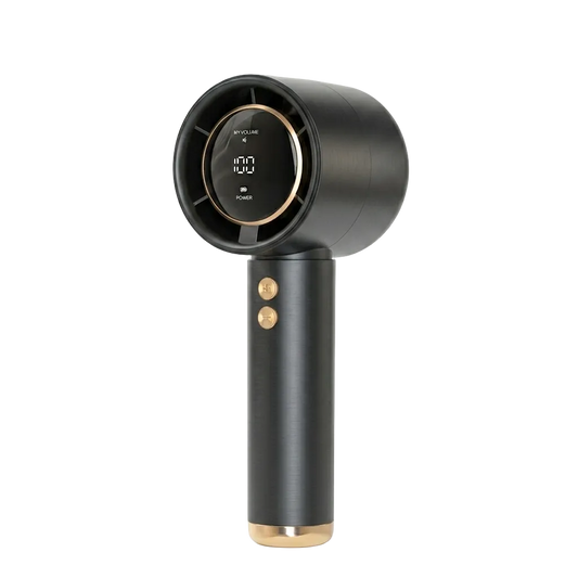 Mini Ventilateur Portable Noir Rechargeable USB — REMIMOON | Silencieux & Design